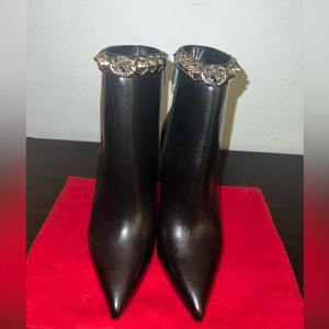 Christian Louboutin 37.5 Studded Booties
